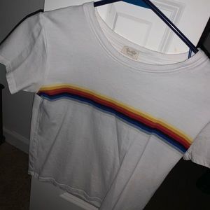 Brandy Melville Jaime rainbow tee